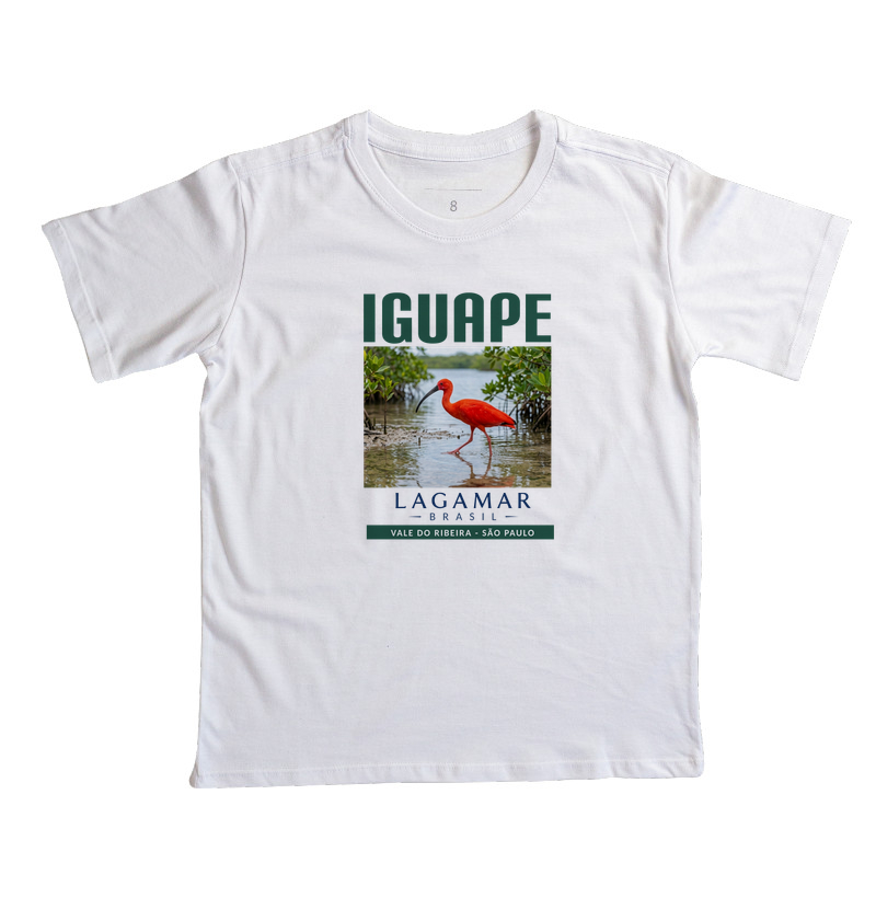 Guará Iguape - Camiseta Infantil