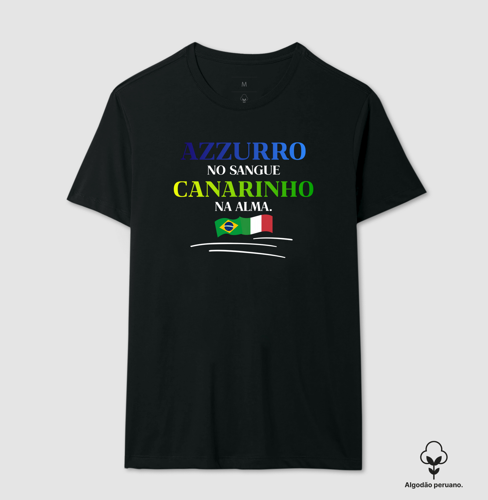 Azzurro no sangue, Canarinho na alma