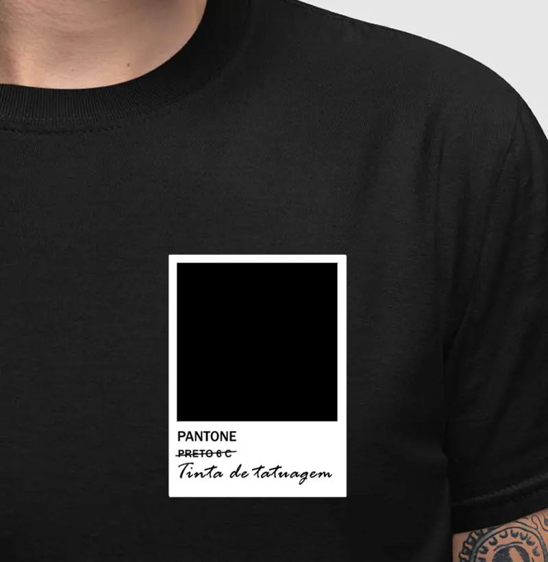 Pantone tinta de tatuagem