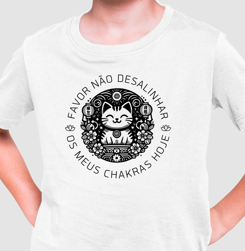 Não desalinhe meus chakras hoje