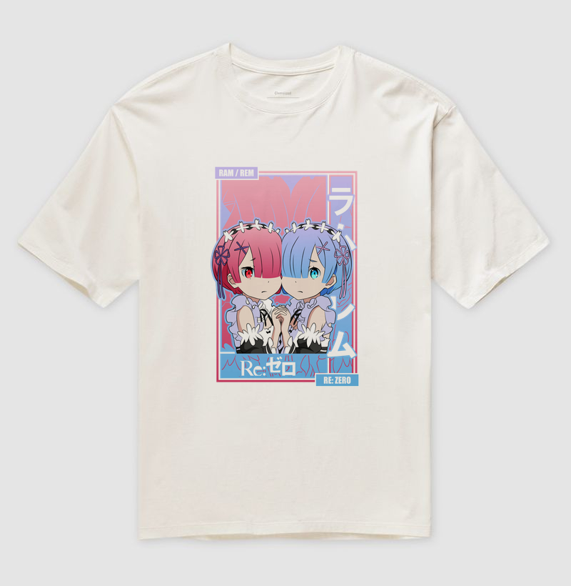 Camiseta Oversized Ryuzen — Twin Spirits