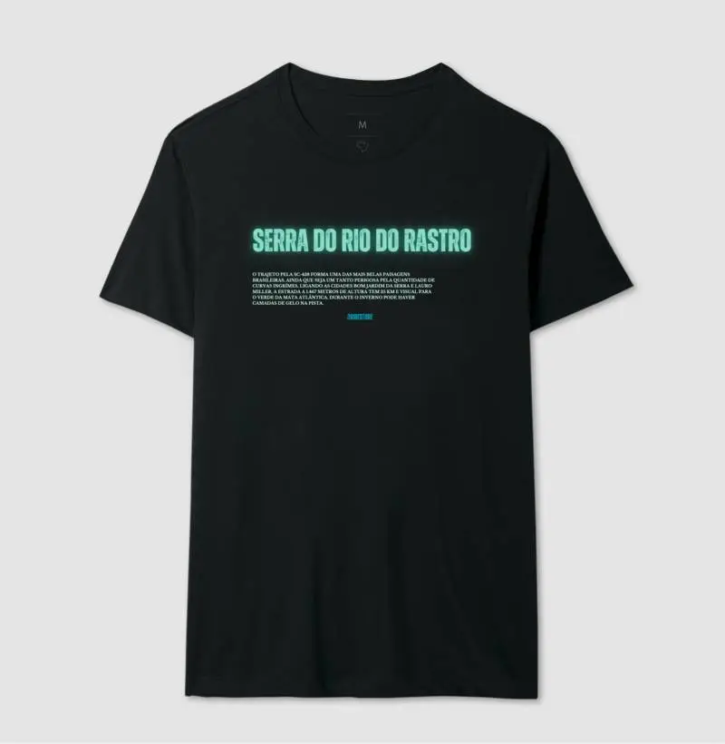 Camiseta Motociclista Serra do Rio do Rastro