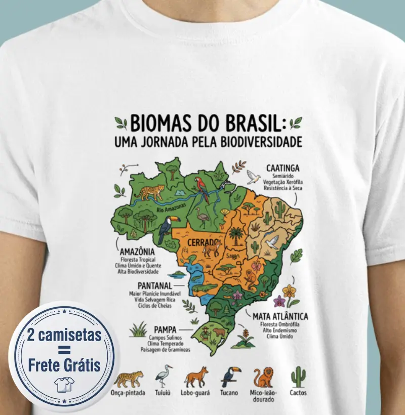 Camiseta Premium Geografia