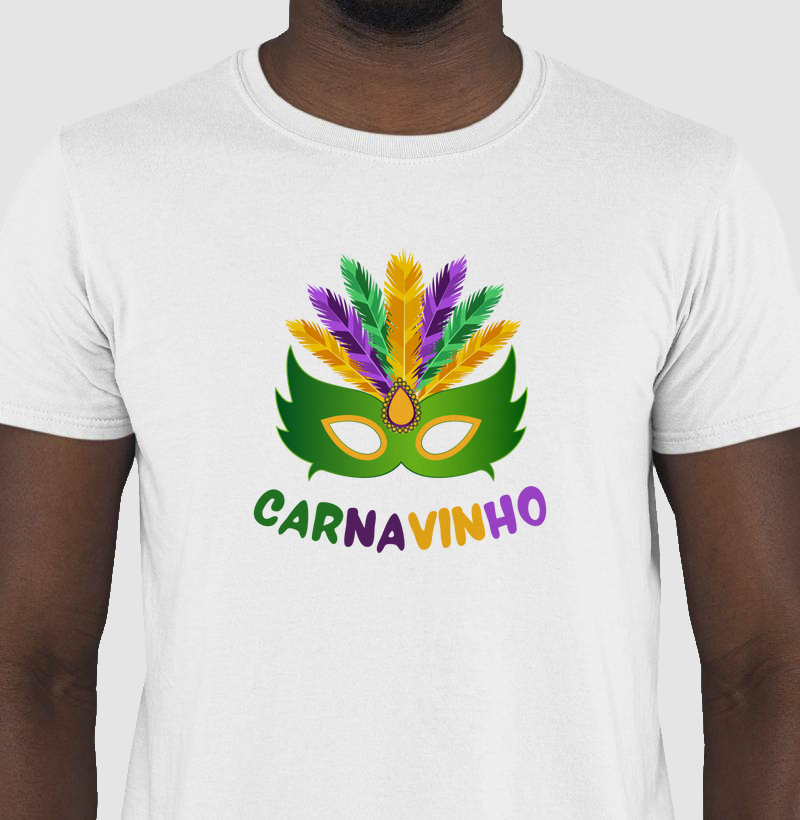 Camiseta Carnavinho - Camiseta