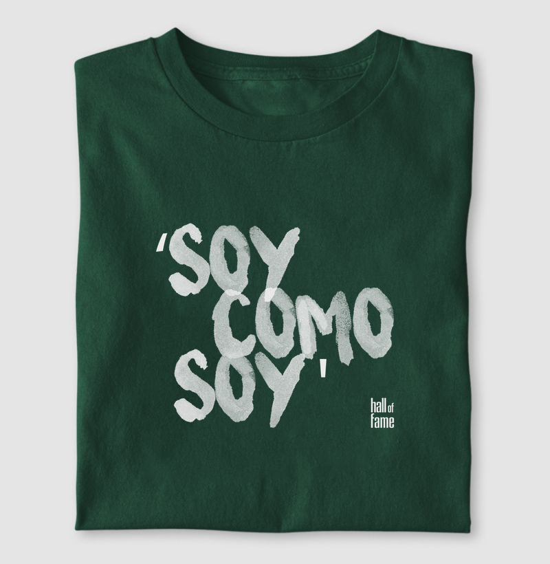 Camiseta estampada hall of fame masculina preta - soy como soy