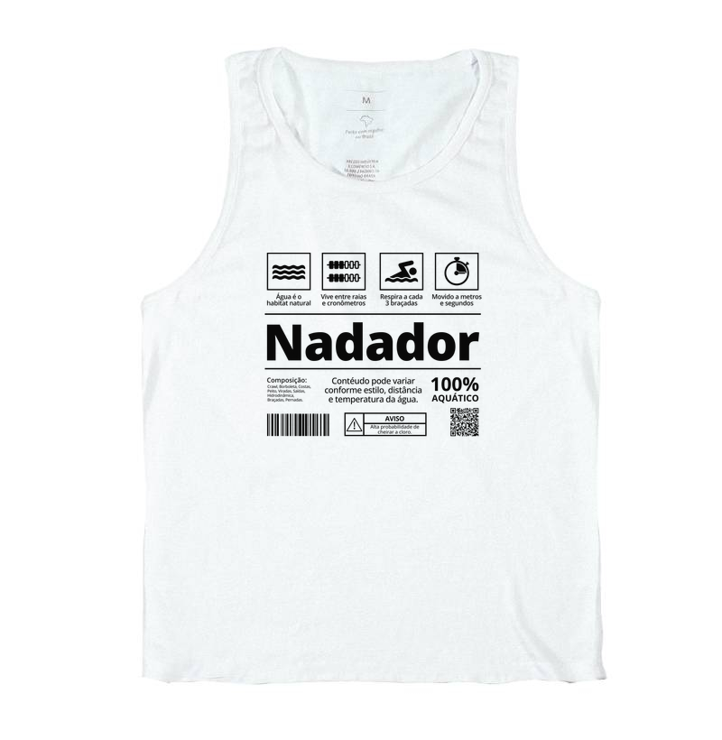 Rótulo Nadador - Regata