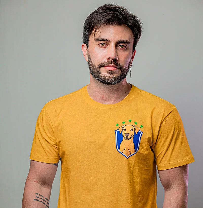 Camiseta Caramelo Brasileiro