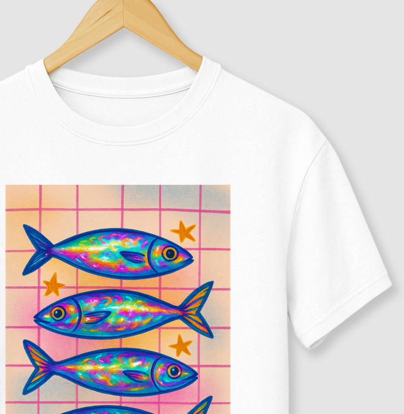 Camiseta Sardines Feminina | AMMAR