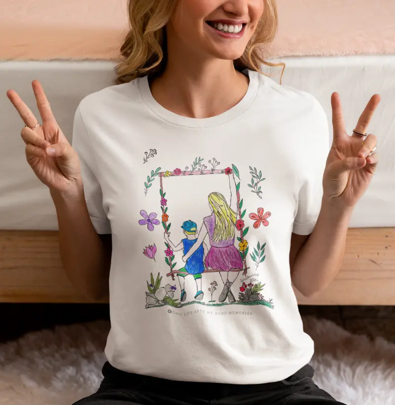 Camiseta Adulto Balanço by Dudu Memoriza