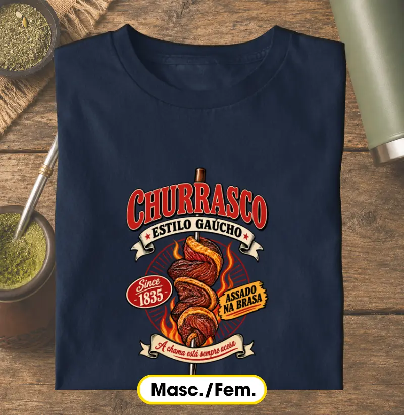 Churrasco Gaúcho - Camiseta