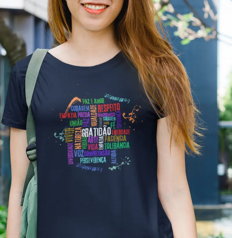 Camiseta Palavras Transcendentes!