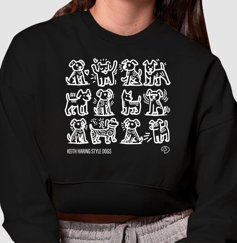 AUrte - Kaith Haring Style Dogs