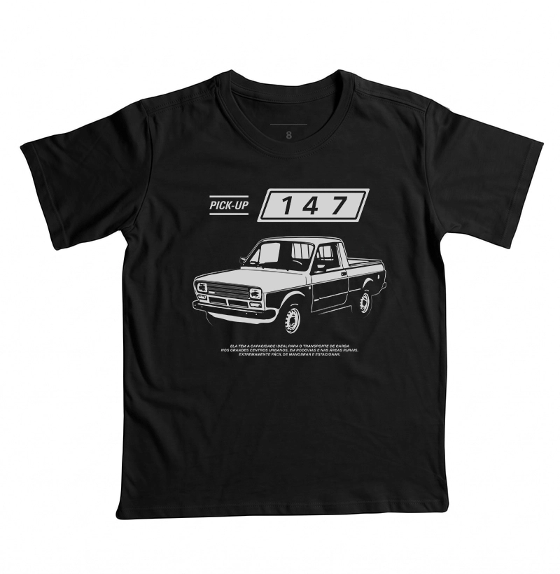 147 | Pick-up - Camiseta Infantil