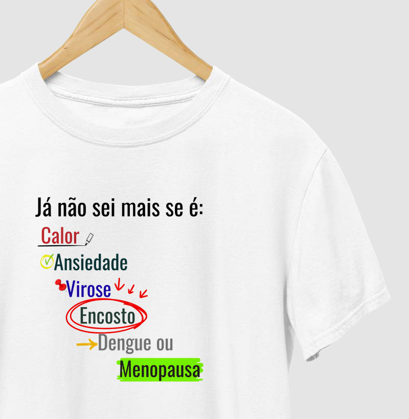 JÁ NÃO SEI MAIS SE É: CALOR, ANSIEDADE, VIROSE, ENCOSTO, DENGUE OU MENOPAUSA