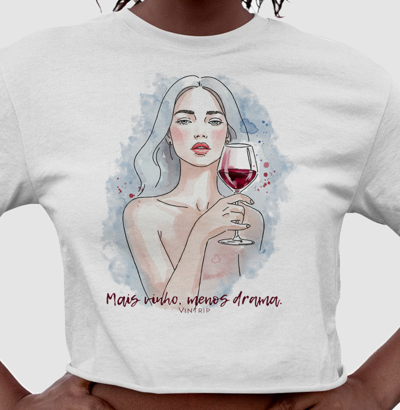 Mais vinho, menos drama.