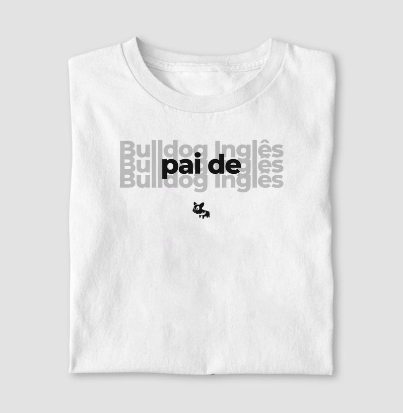 Camiseta Pai e Mãe de Inglês