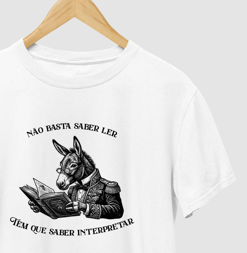 Não basta saber ler