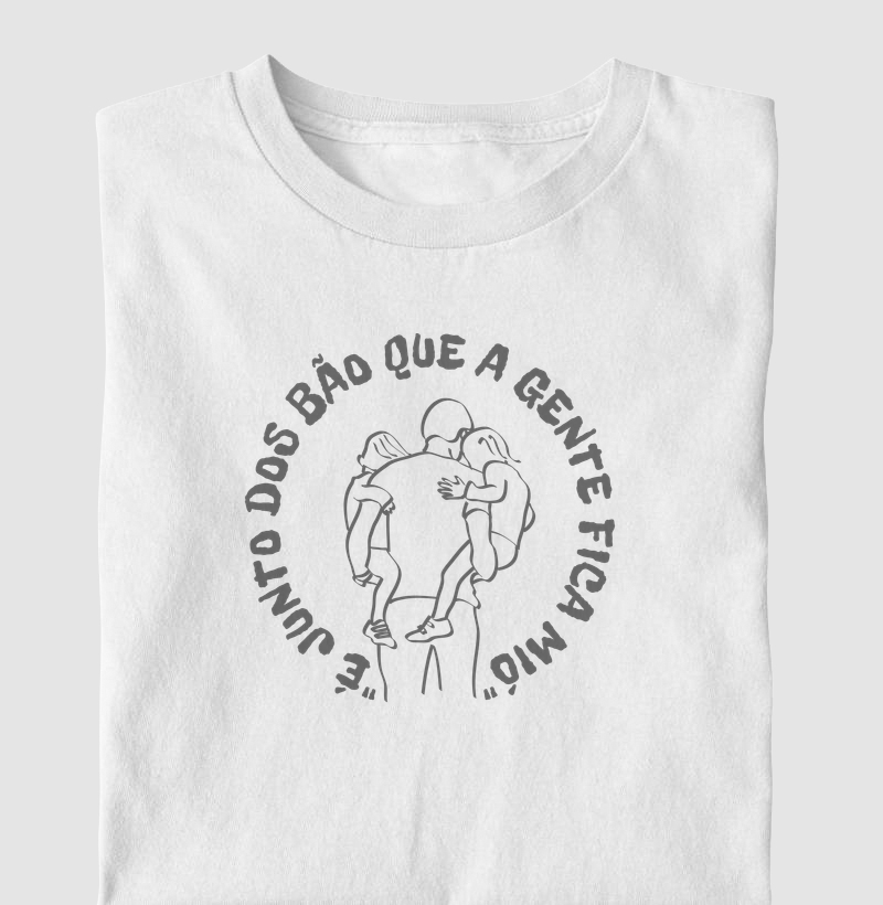 É junto dos bão que a gente fica mió