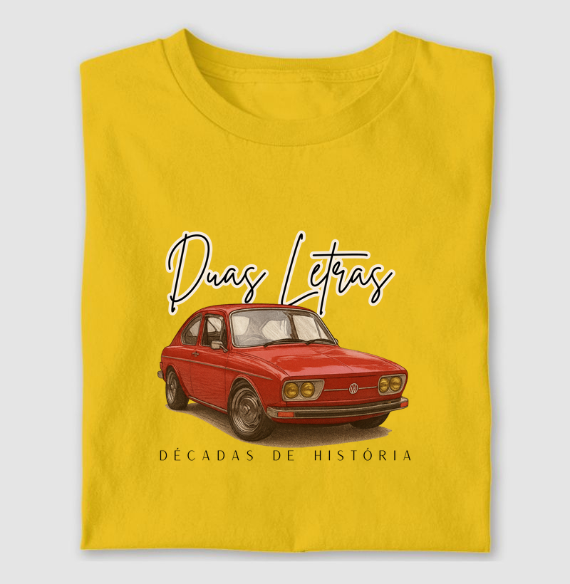 T-Shirt - TL - Décadas de história