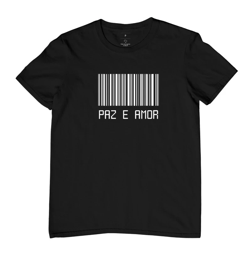 Masculina Code Bar Paz e Amor
