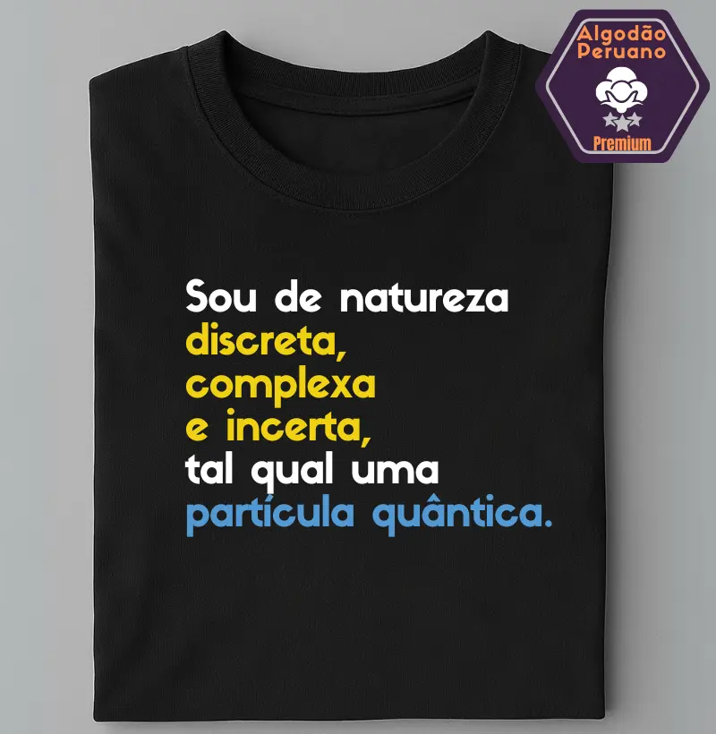 Sou de natureza quântica