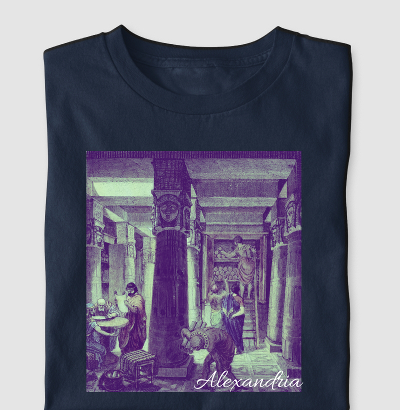 Camiseta Biblioteca de Alexandria