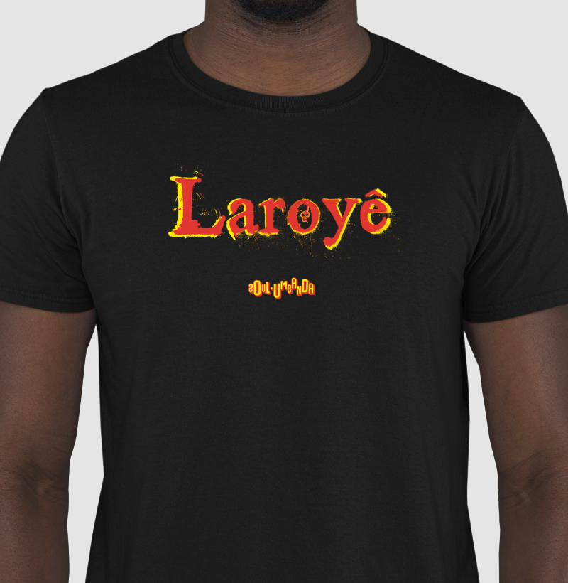 camiseta EXU saudação masculina