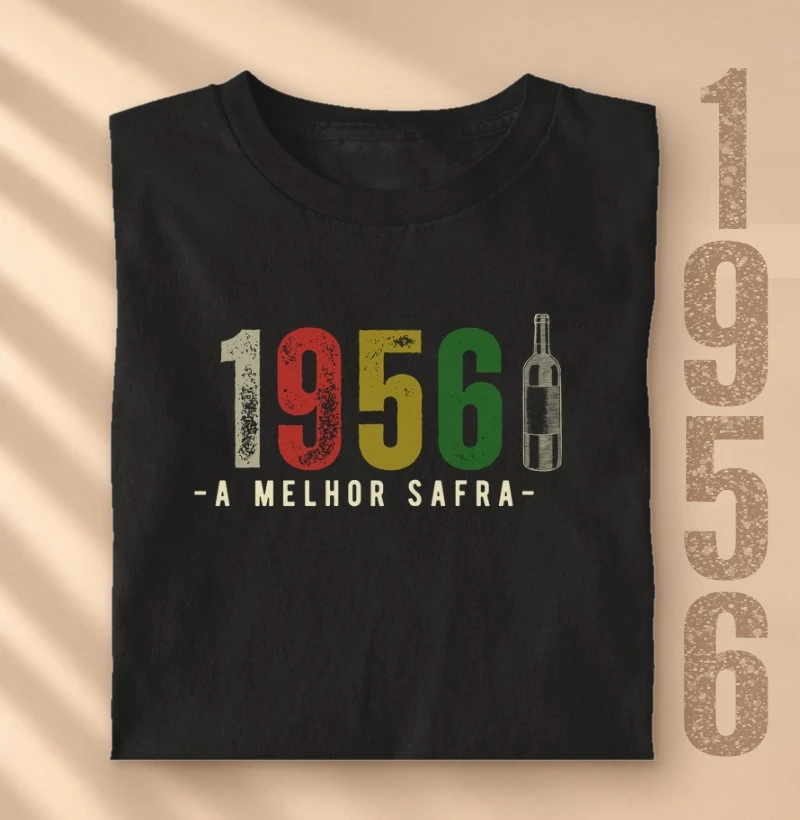Camiseta Vinho - A Melhor Safra 1956