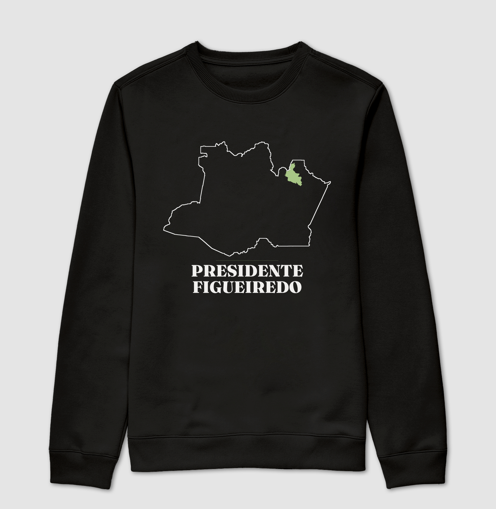 Presidente Figueiredo | Traço AM - Suéter Moletom