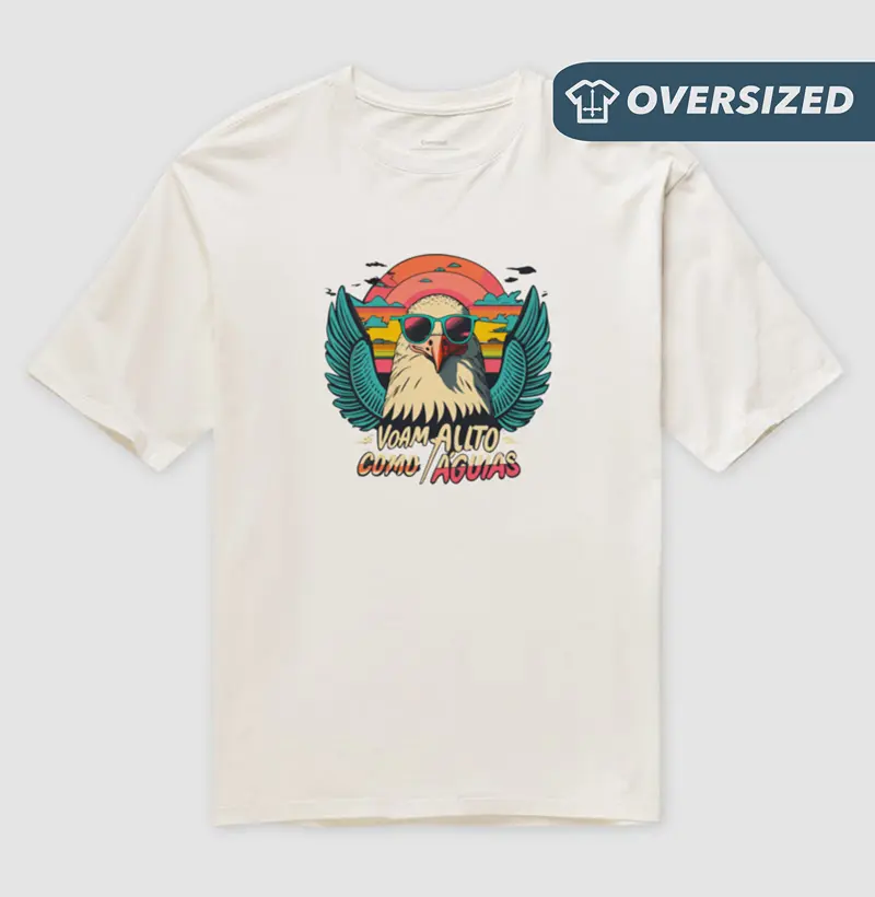Camiseta Oversized Alto Como Águias