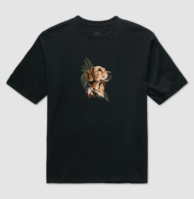 Cachorro Indígena - Camiseta Oversized