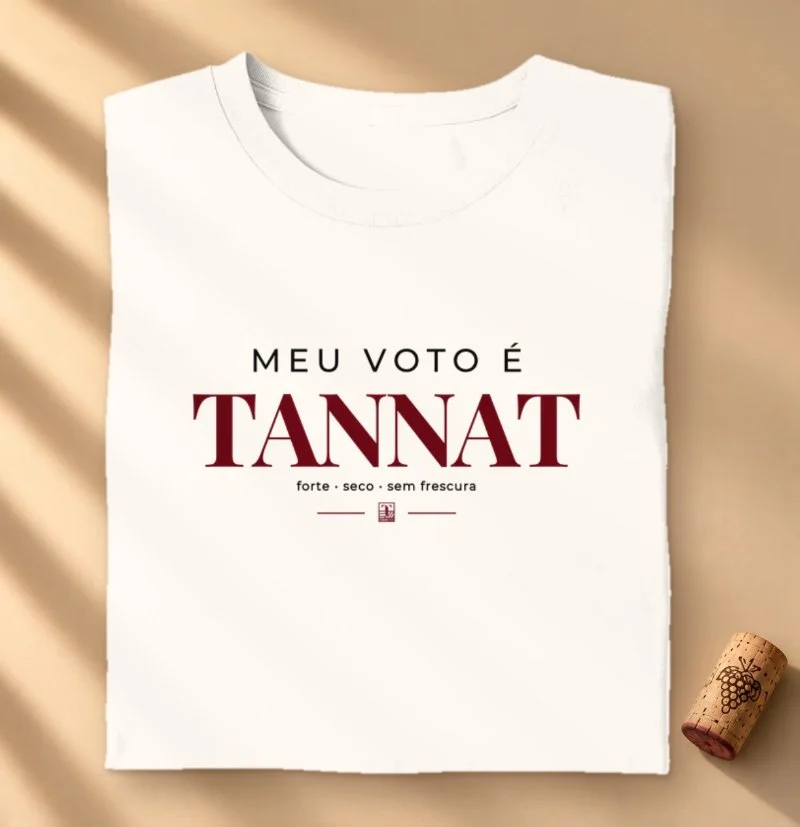 Camiseta Meu Voto é Tannat