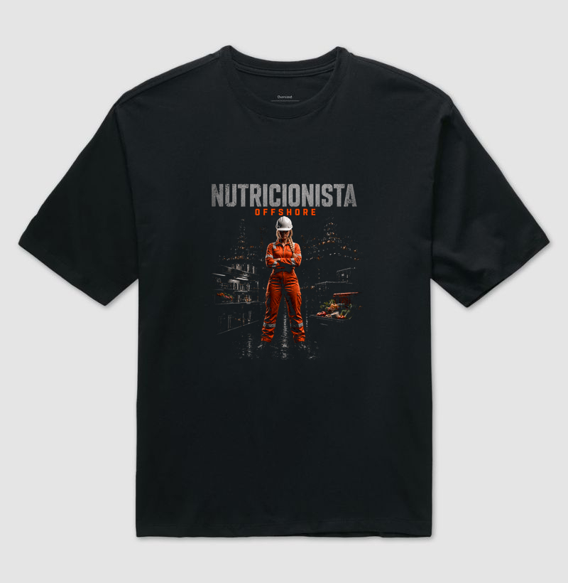 Nutricionista Offshore Hero Loura - Camiseta Oversized