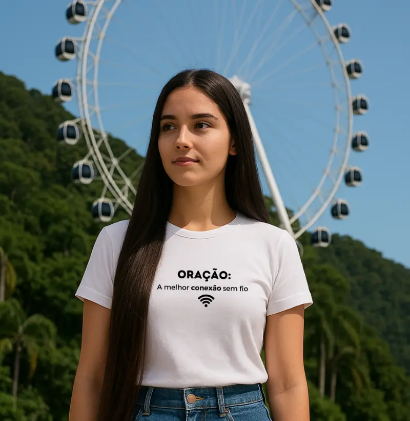 Oração a melhor conexão sem fio