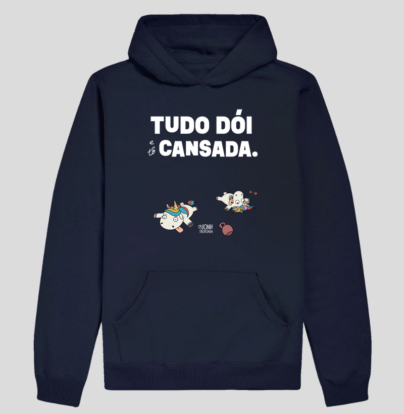 Tudo dói e tô cansada