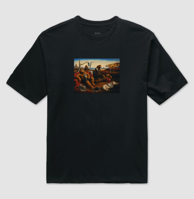 PERSISTÊNCIA DO PARRUDO - Camiseta Oversized
