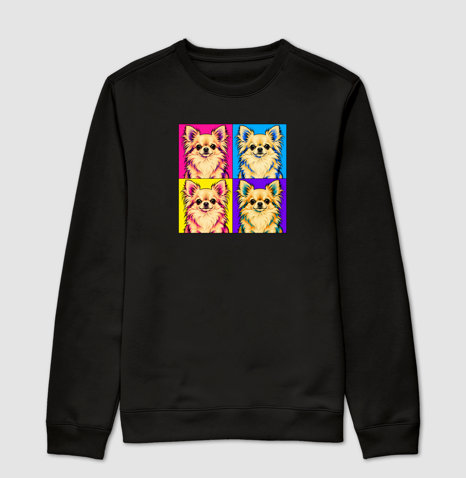Chihuahua Pop Art - Suéter Moletom