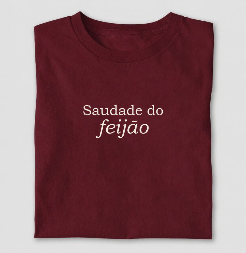 Camiseta Saudade do Feijão - Camiseta