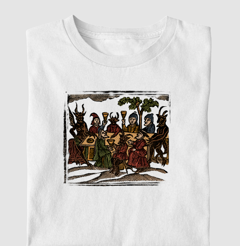 Camiseta O banquete das bruxas, 1720