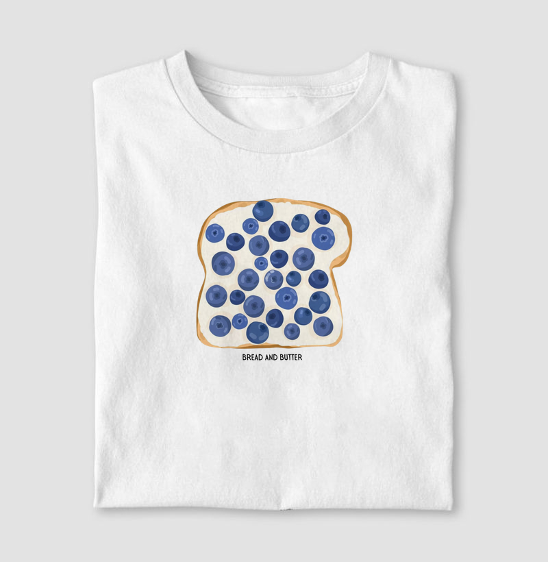Camiseta Bread Blueberry