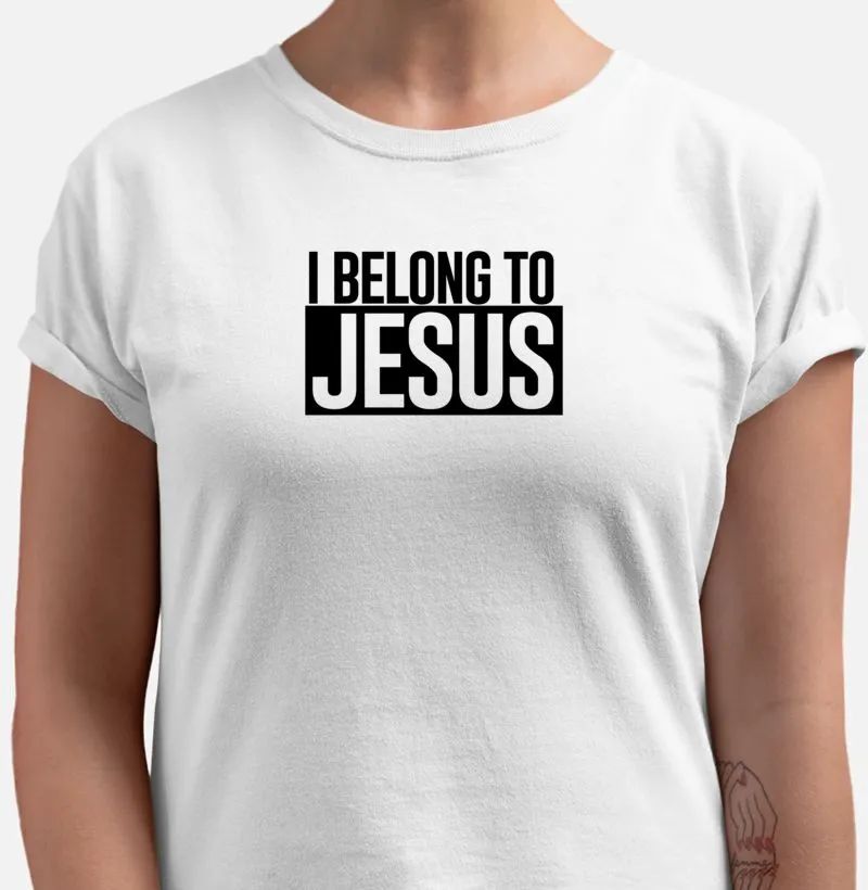 I belong to Jesus - camiseta qualidade Reserva