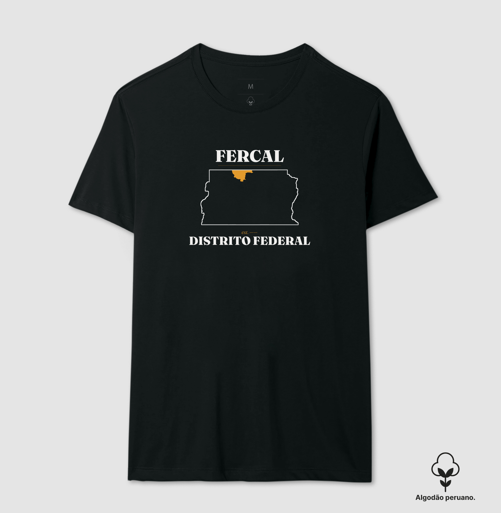 Fercal | Legado DF - Camiseta Algodão Peruano