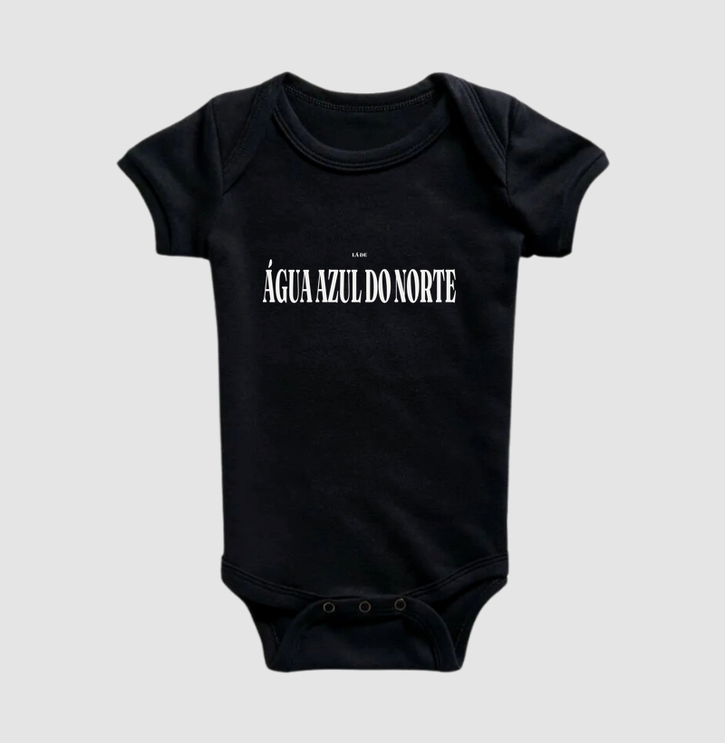 Água Azul do Norte | Tipografia PA - Body Infantil