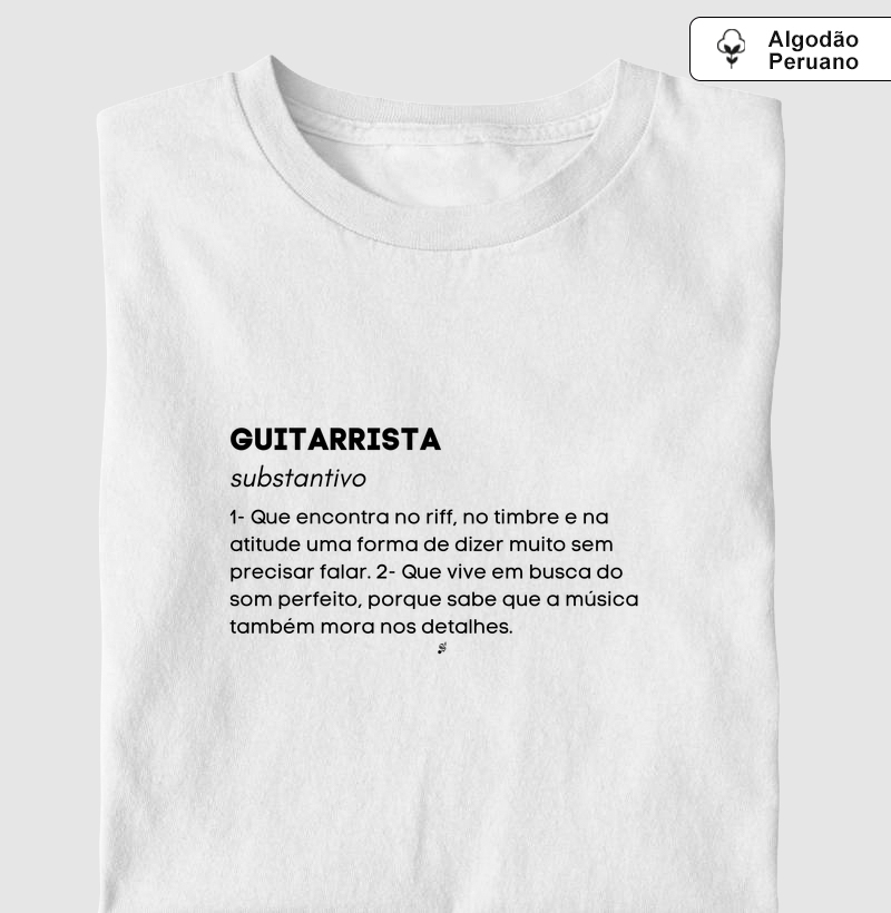 GUITARRISTA DEFINIÇÃO