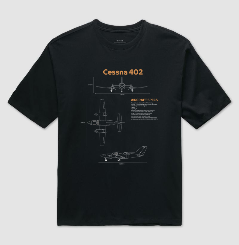 Cessna 402 - Blueprint