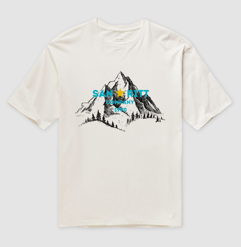 Camiseta Oversized S★R  1990