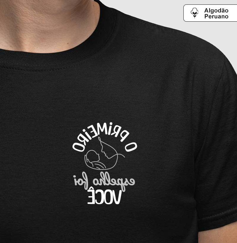 Mãe: 1º Espelho - Camiseta Pima