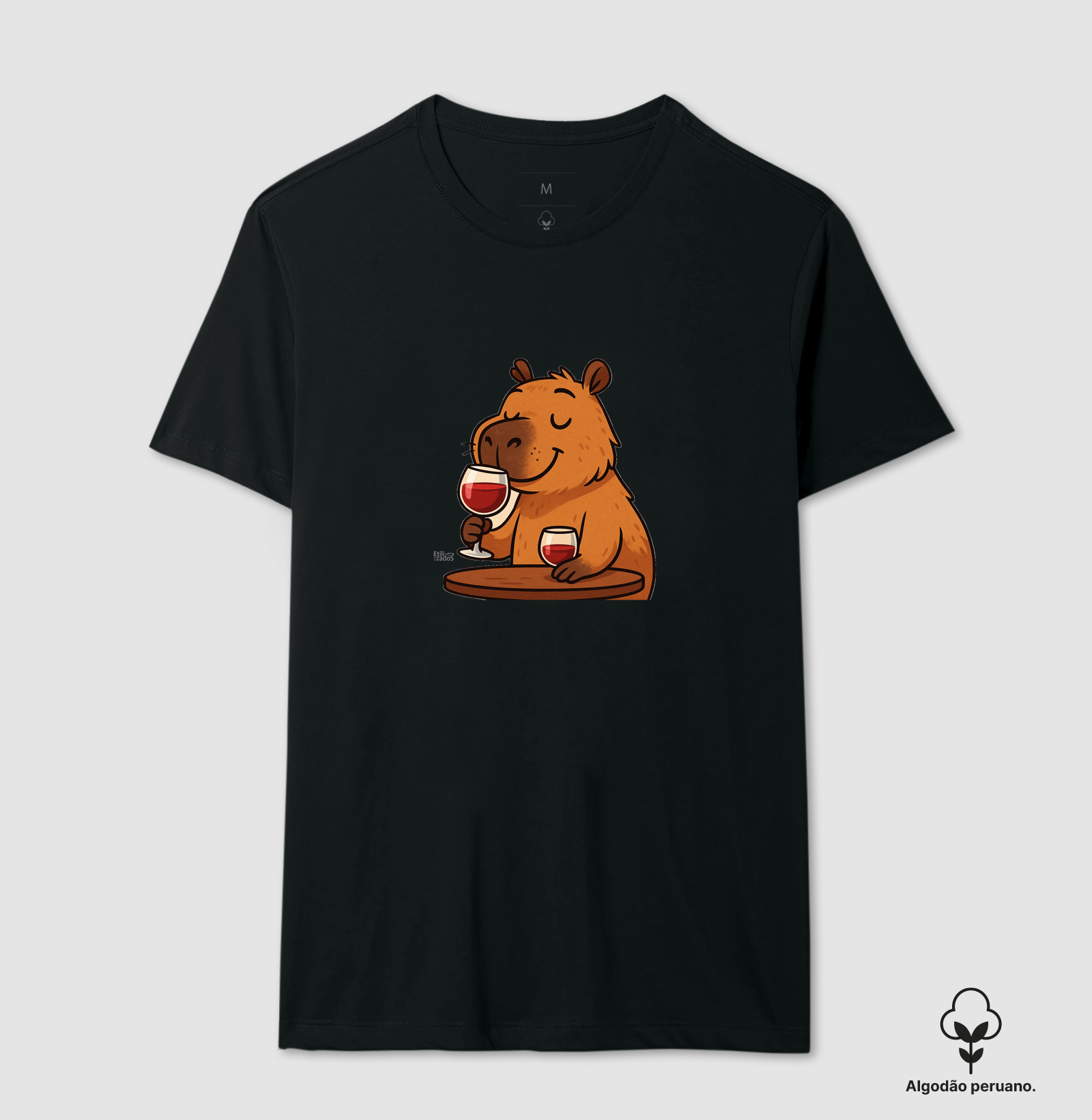 Camisa de beber várias, capivárias