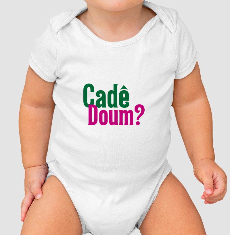 Cadê Doum? - Body Infantil