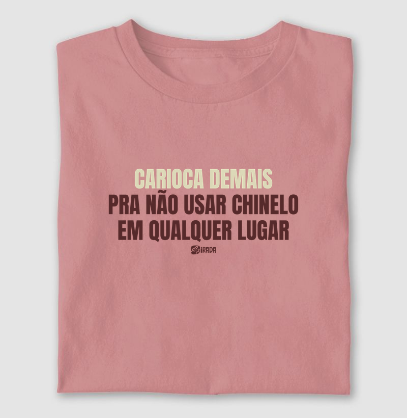 Carioca demais pra não usar chinelo em qualquer